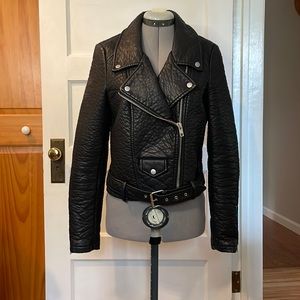 Nasty Gal Faux Leather Moto Jacket